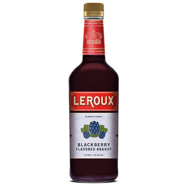 LEROUX BLACKBERRY FLAVORED BRANDY POLISH STYLE 70 750ML