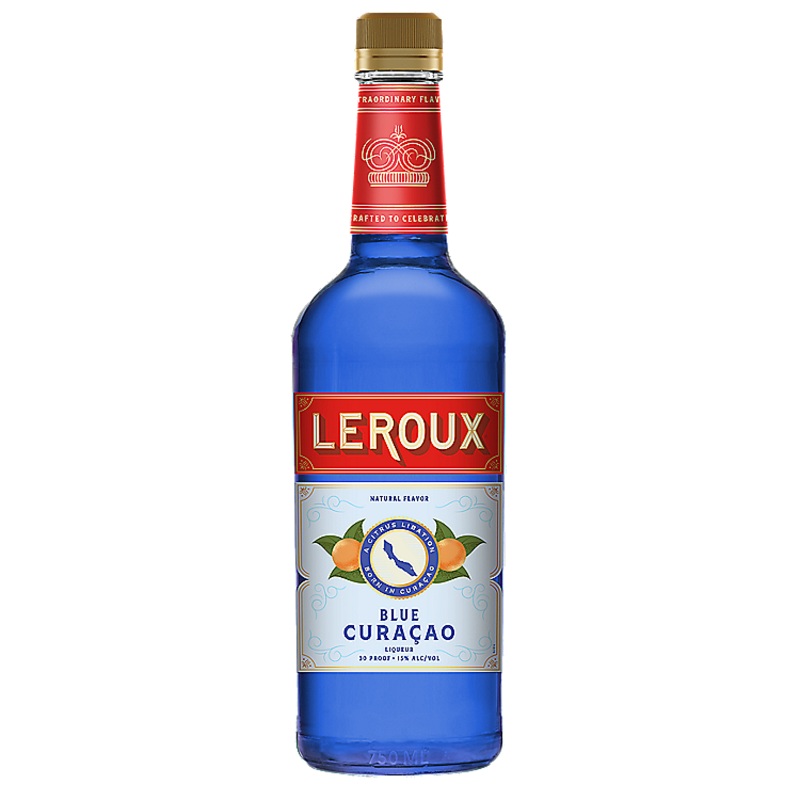 LEROUX CURACAO BLUE 30 750ML