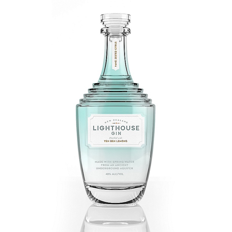 LIGHTHOUSE DRY GIN YEN BEN LEMONS 80 750ML