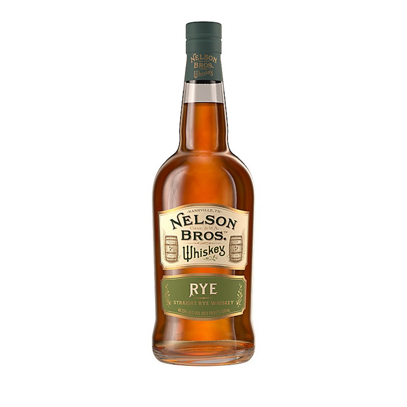 NELSON BROS STRAIGHT RYE WHISKEY 92.5 750ML