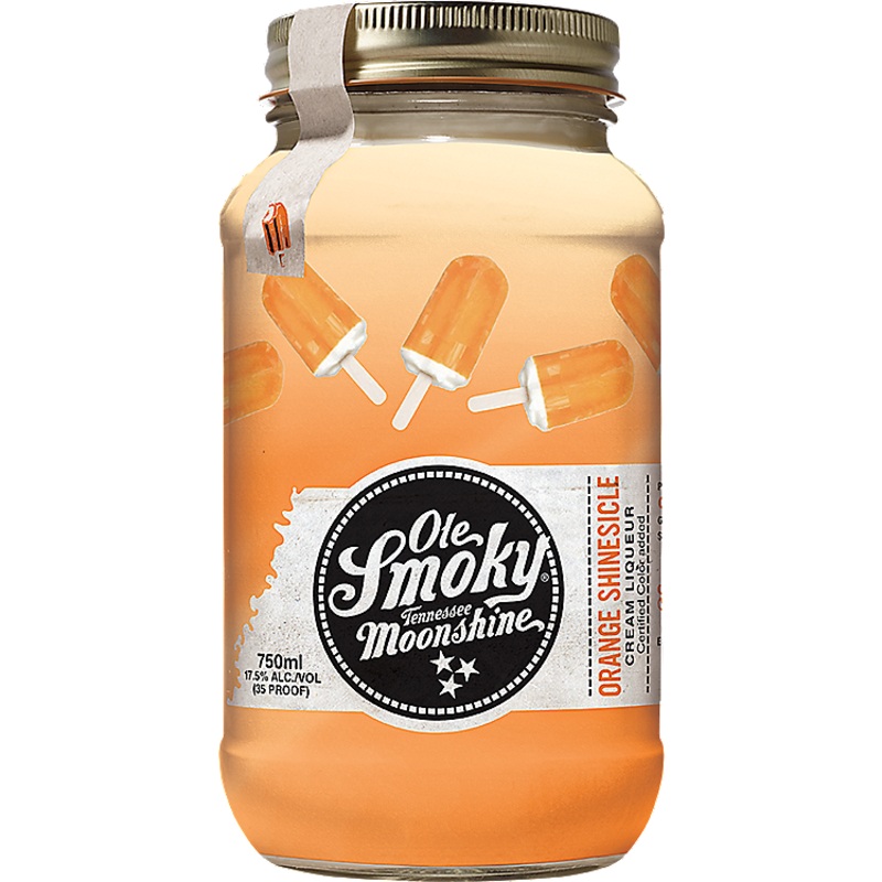 OLE SMOKY ORANGE SHINESICLE CREAM LIQUEUR 35 750ML