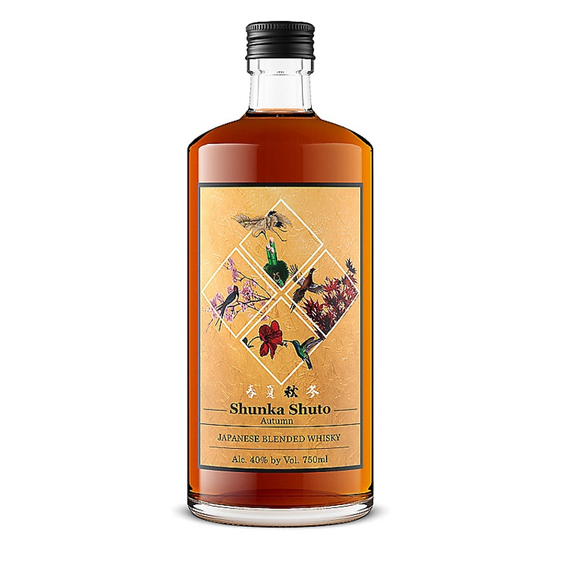 SHUNKA SHUTO WHISKEY JAPANESE BLENDED WHISKY 80 750ML