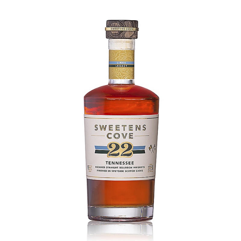 SWEETENS COVE BLENDED BOURBON 22 FINISHED IN SPEYSIDE SCOTCH CASKS 10 YR 114 750ML