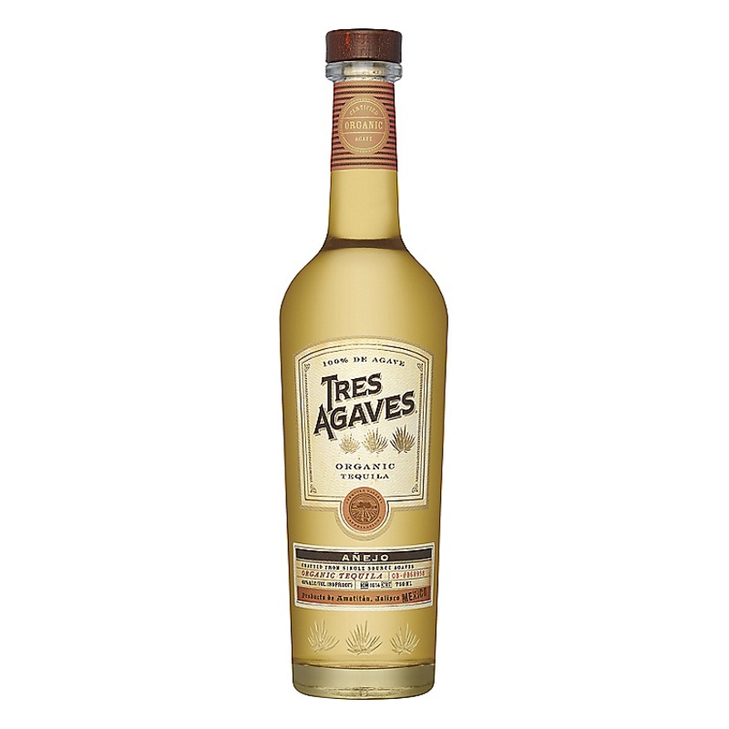 TRES AGAVES TEQUILA ANEJO 80 750ML