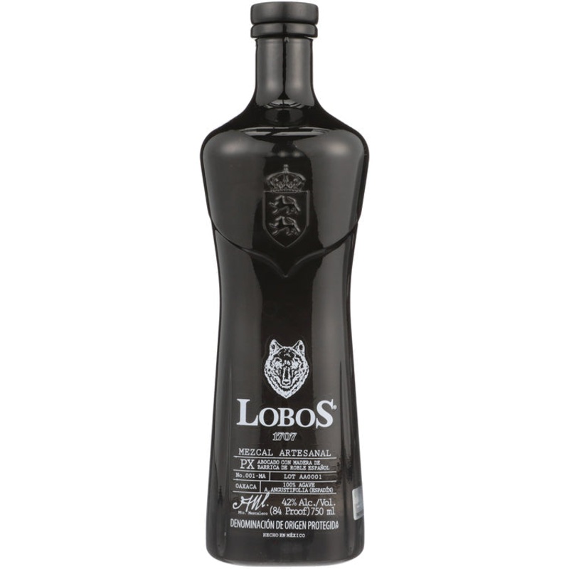 LOBOS 1707 MEZCAL ARTESANAL 84 750ML