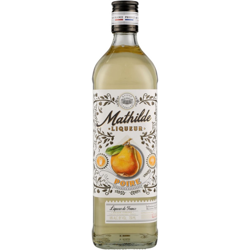 Mathilde Pear Liqueur Poires D'Anjou 36 750ML