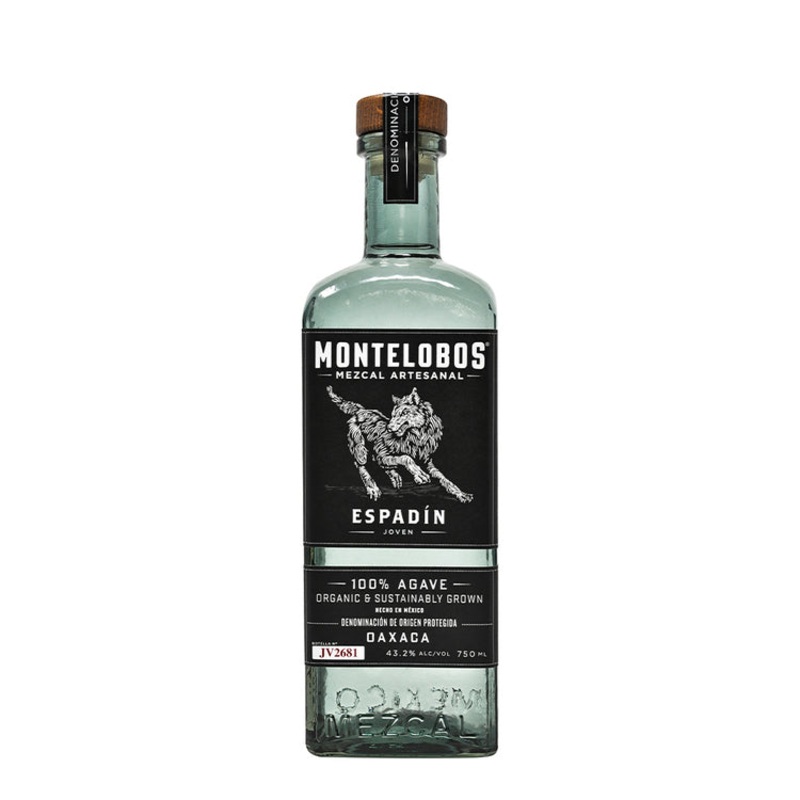 MONTELOBOS MEZCAL ARTESANAL JOVEN ESPADIN 86.4 750ML