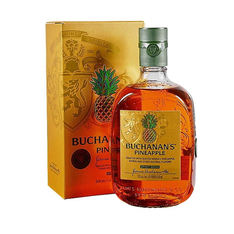 BUCHANAN'S SCOTCH WHISKEY PINEAPPLE FLAVORED 70 750ML