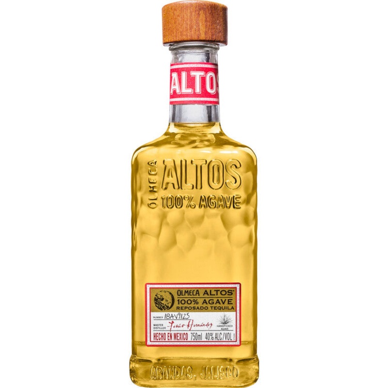 OLMECA ALTOS TEQUILA REPOSADO 80 750ML