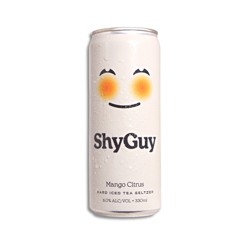 Shy Guy Hard Iced Tea Seltzer Mango Citrus 330ml