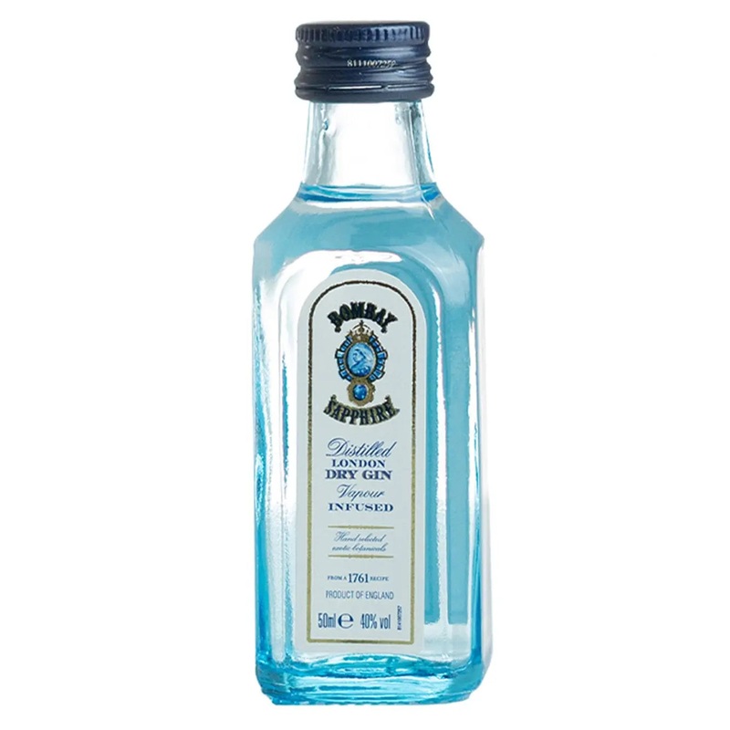 Bombay Sapphire Gin Miniature, 5 cl
