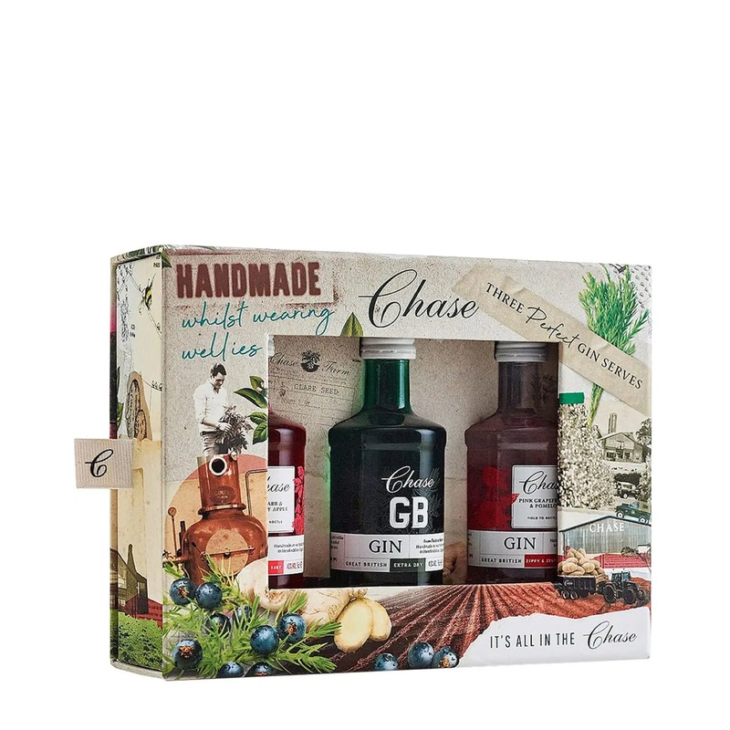 Chase Miniature Christmas Gin Collection, 3x 5 cl