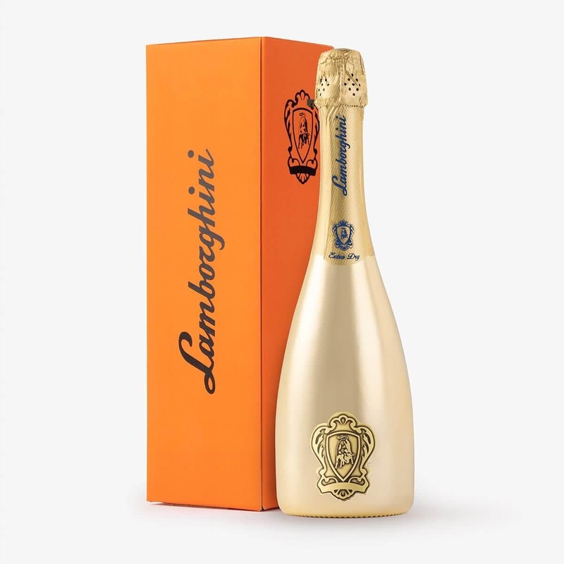 Lamborghini Gold MAGNUM: 1.5L Extra Dry Prosecco D.O.C. Treviso