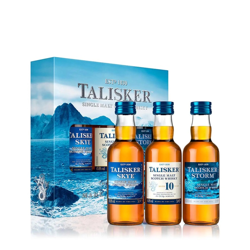 Talisker Single Malt Scotch Whisky Exploration Pack, 3 x 5 cl