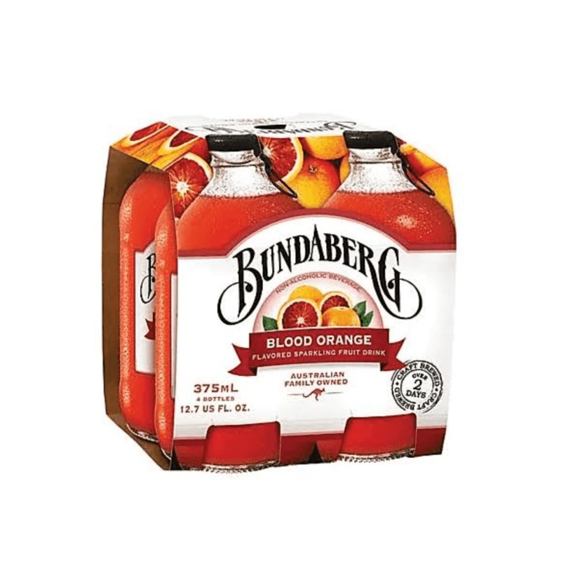 BUNDABERG Blood Orange Soda 4 Pack