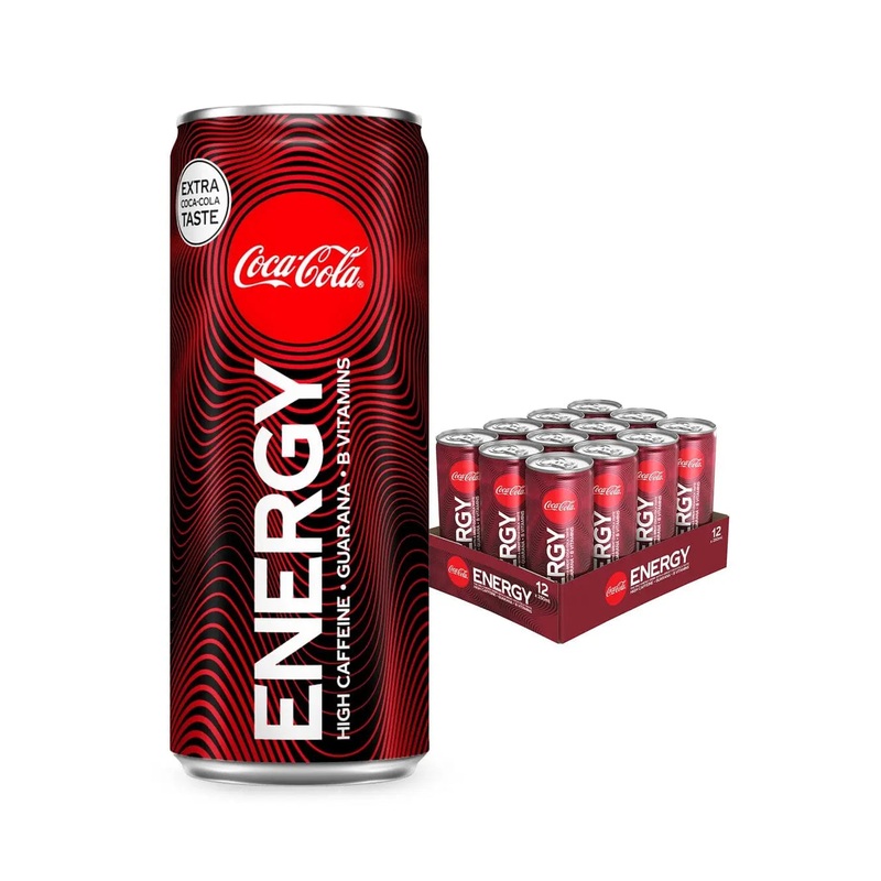 Coca-Cola Energy Drink Multipack, 12 x 250 ml