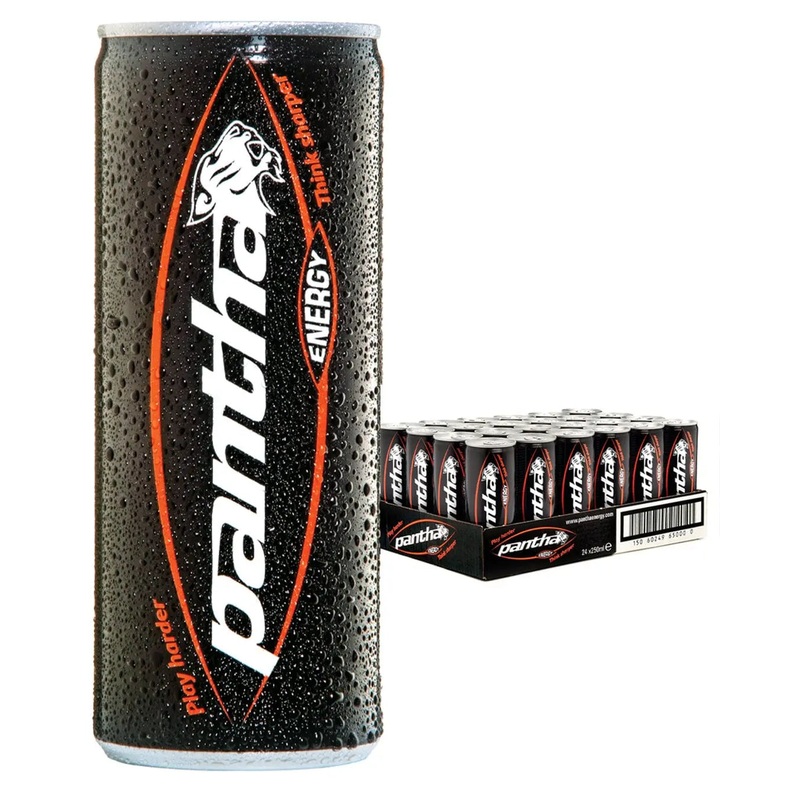 Pantha Energy Drink Can Multipack, 24 x 250 ml
