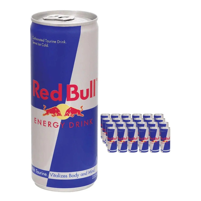 Red Bull Energy Drink Multipack, 24 x 250 ml
