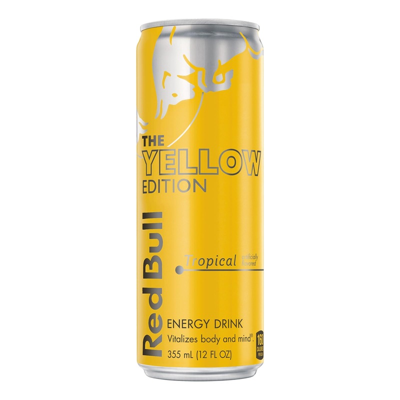 Red Bull Yellow Edition Energy Drink Tropical 0.25l