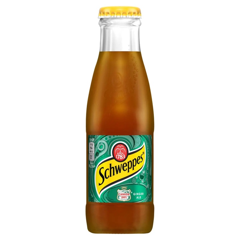 Schweppes Canadian Dry Ginger Ale, 125 ml