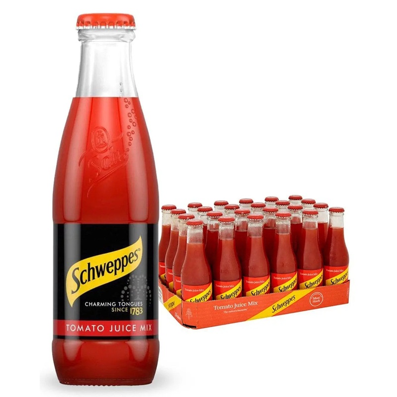 Schweppes Tomato Juice Multipack, 24 x 125 ml
