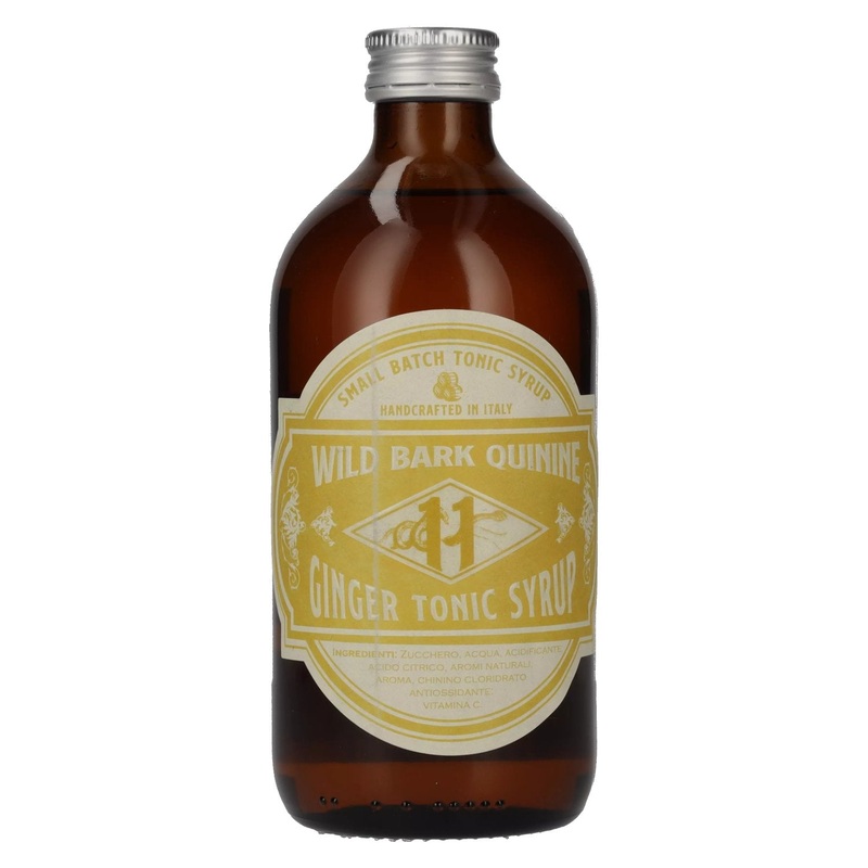 Wild Bark Quinine GINGER Small Batch Tonic Syrup 0,5l [box, 6 pcs]