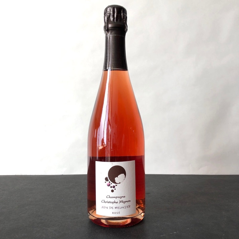 NV Christophe Mignon ADN de Meunier Extra Brut Rose, Champagne, France [2020/2021]