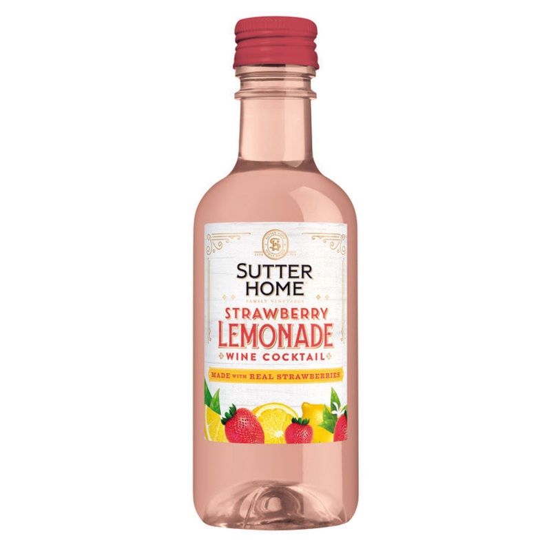 SUTTER HOME CKTL STRAWBR LEMON6/4P