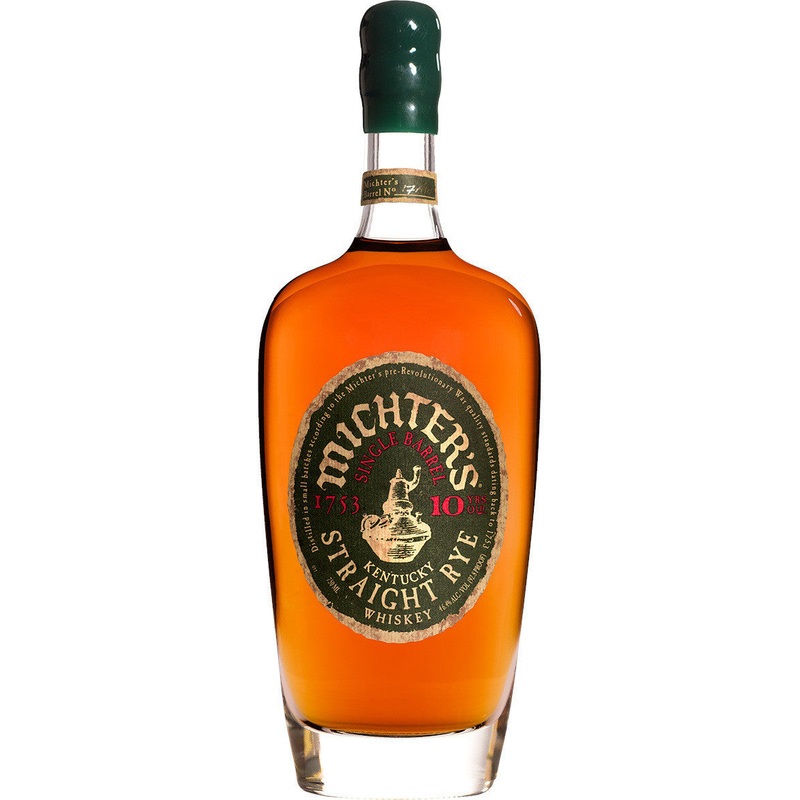 2020 Michter's 10 Year Old Single Barrel Straight Rye Whiskey 750ml