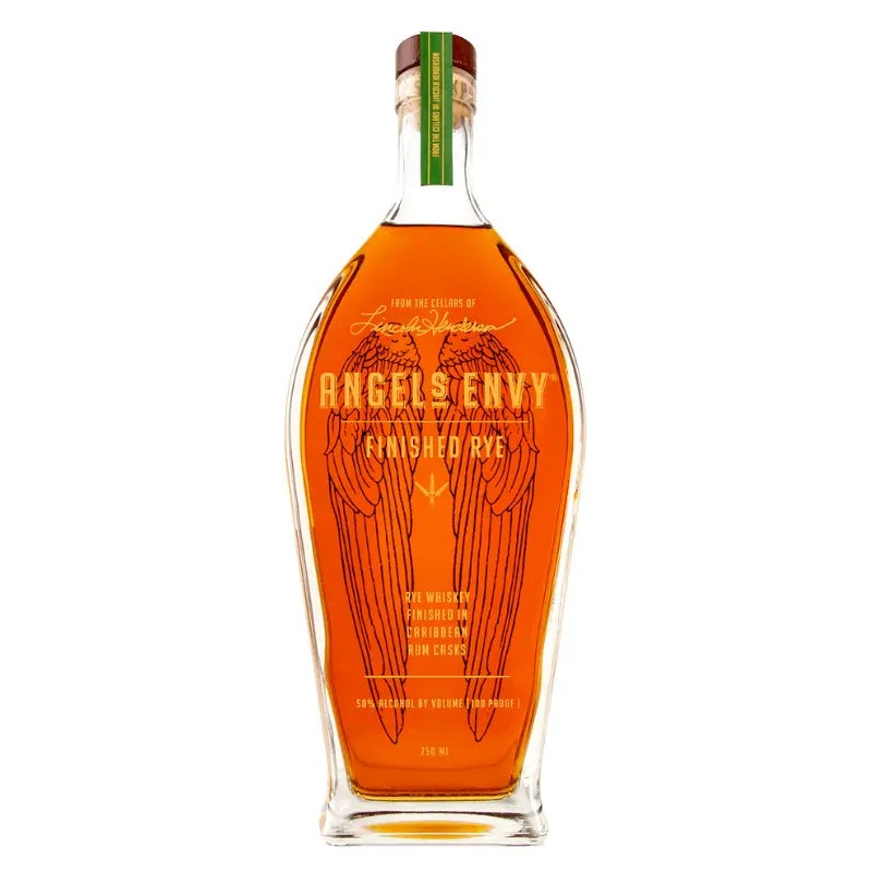 Angel's Envy Rye Whiskey Finished in Caribbean Rum Casks 750mL