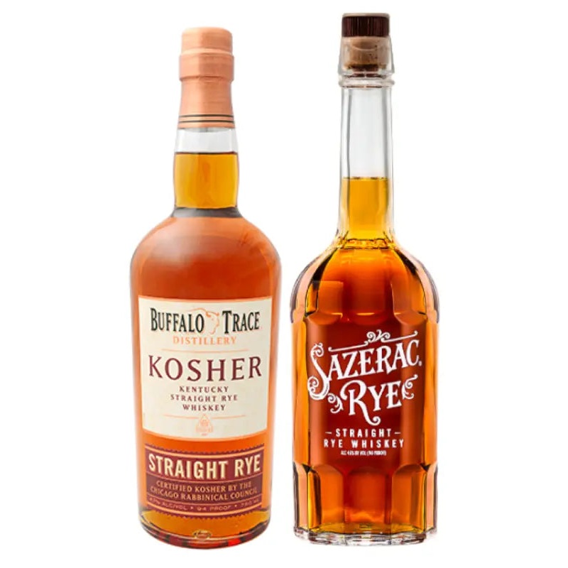 Buffalo Trace Kosher and Sazerac Rye Bundle