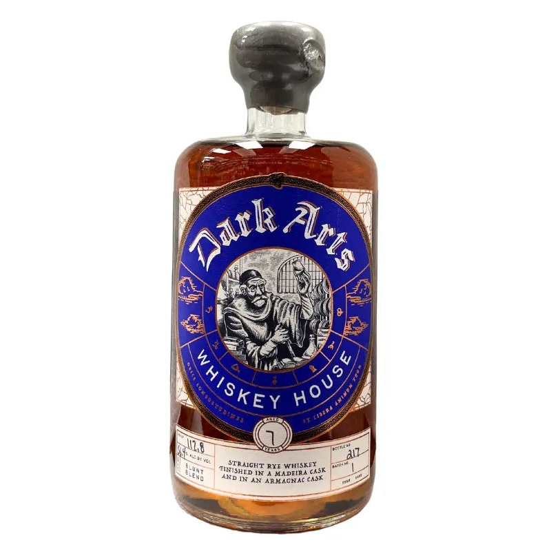 Dark Arts Blunt Blend 'Dank Arts' Straight Rye Whiskey 750mL