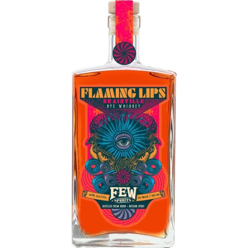 FEW Flaming Lips Brainville Rye Whiskey 750ml