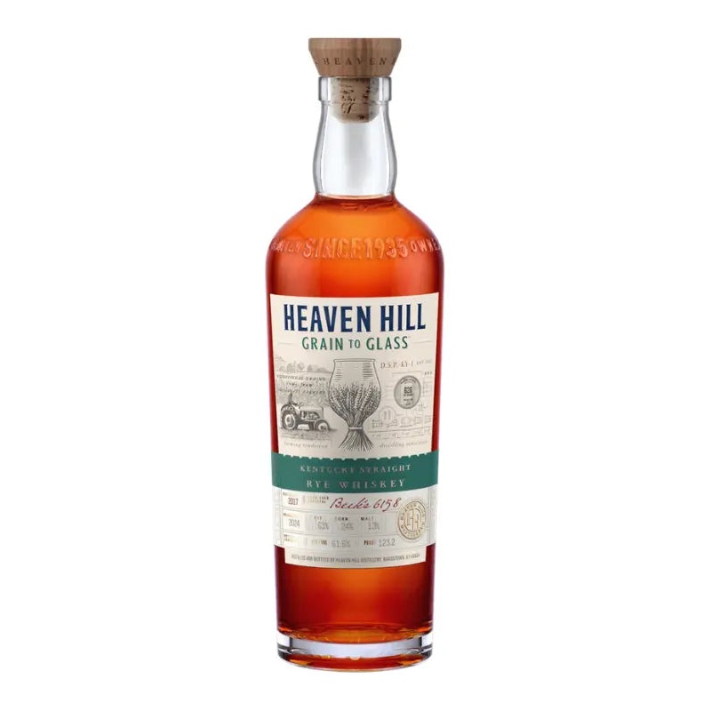 Heaven Hill Grain to Glass Straight Rye Whiskey 700mL