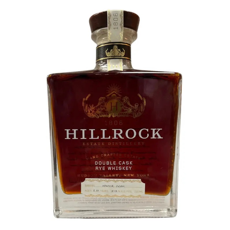Hillrock Double Cask Rye Whiskey Winter Dram Tawny Port 750mL