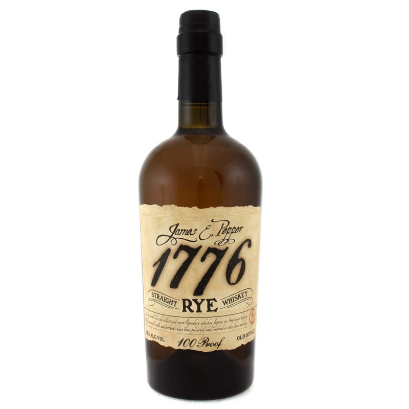 James E. Pepper 1776 Straight Rye 100 Proof Whiskey 750mL