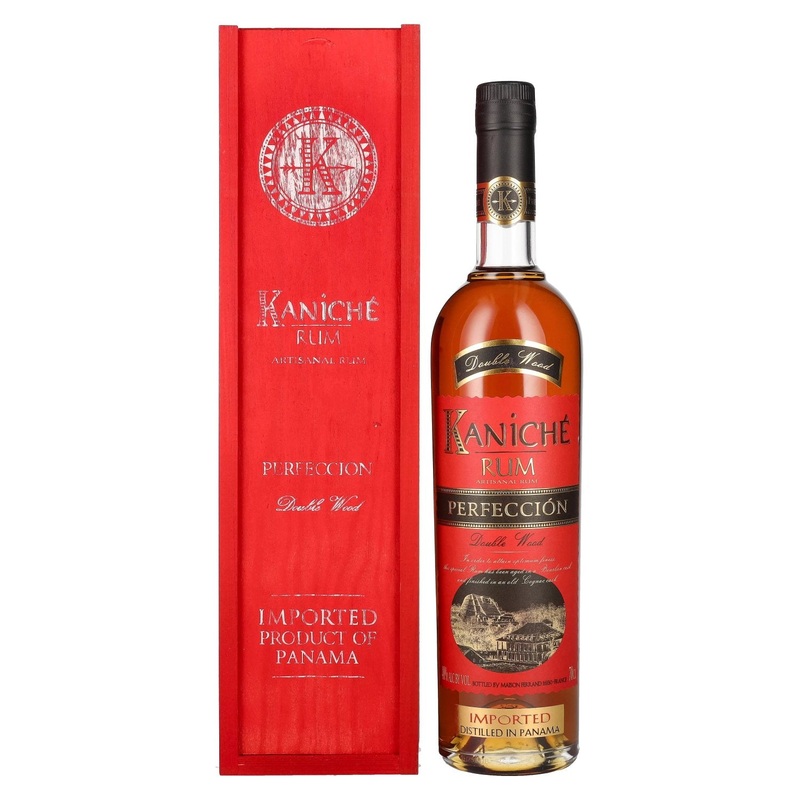 Kaniche Rum Perfeccion Double Wood 40% Vol. 0,7l in wooden box