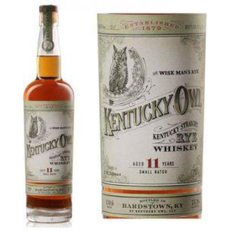 Kentucky Owl Batch 1 11 Year Old Straight Rye Whiskey 750ml