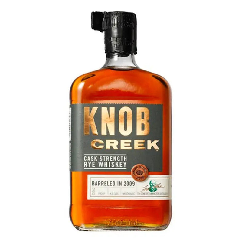 Knob Creek Cask Strength Rye Whiskey Barreled 2009