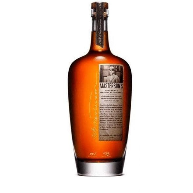 Masterson's 10 Year Straight Rye Whiskey 750mL