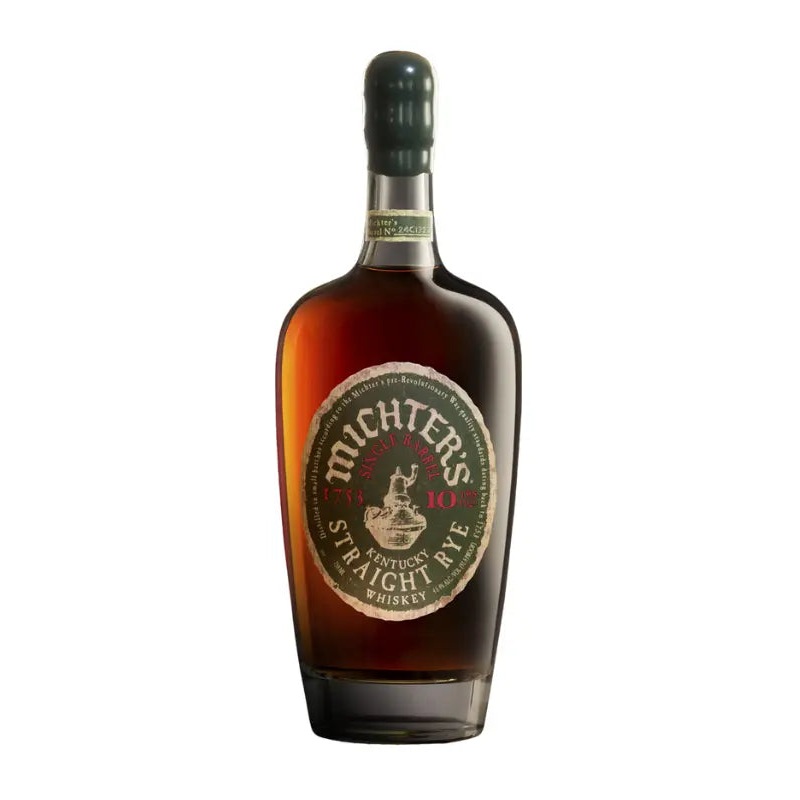 Michters 10 Year Old Single Barrel Rye Whiskey 2024 Release 750mL