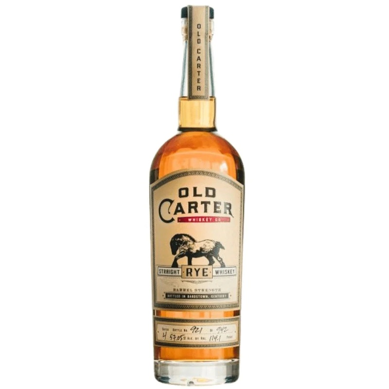 Old Carter Straight Rye Whiskey Batch 6 750mL