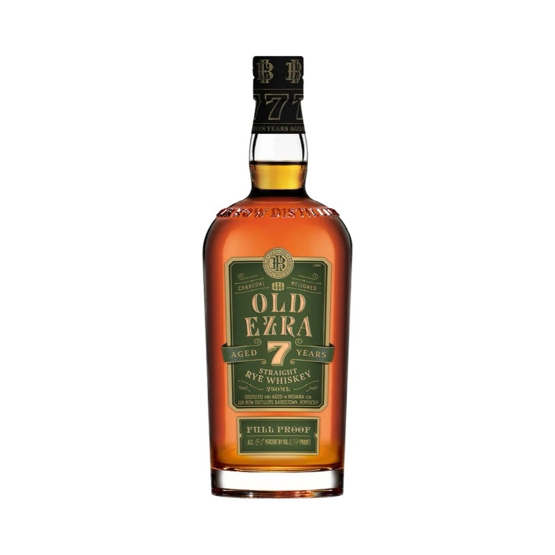 Old Ezra Brooks 7 Years Old Kentucky Straight Rye Whiskey 750ml