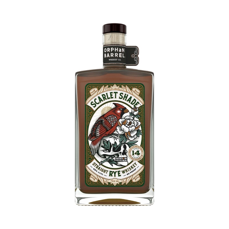 Orphan Barrel Scarlet Shade 14 Year Old Straight Rye Whiskey 750ml