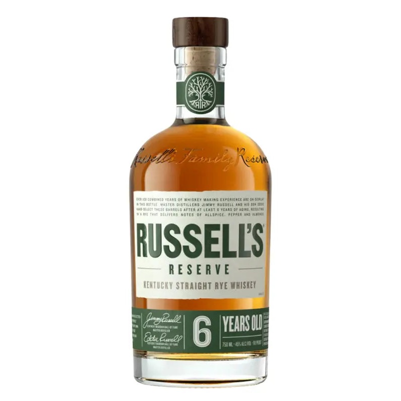 Russell's Reserve Kentucky Straight Rye 6 Year Old 750mL