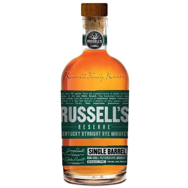 Russell's Reserve Single Barrel Rye 750mL