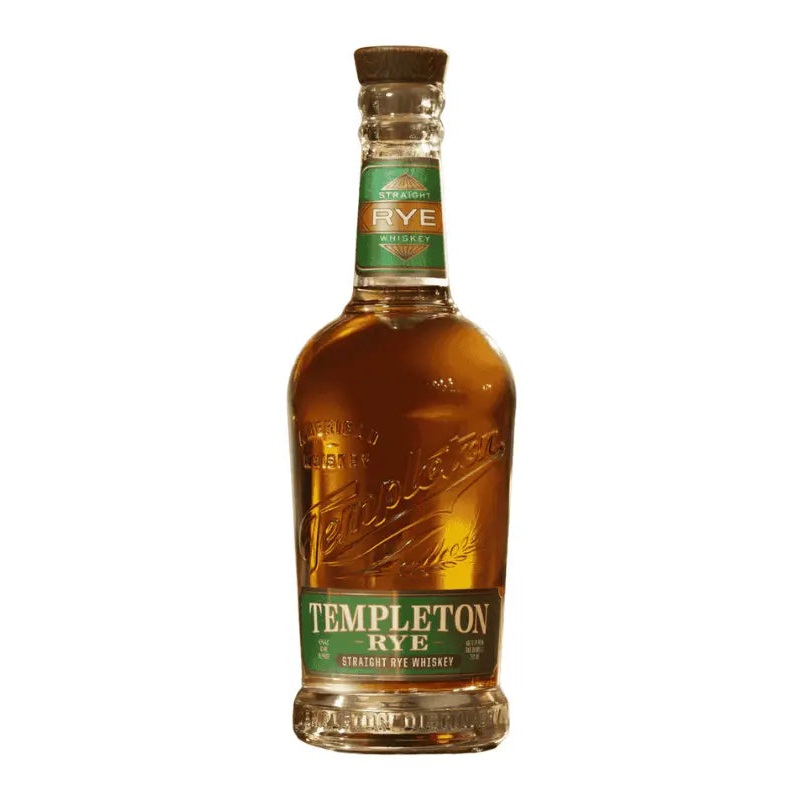 Templeton Straight Rye Whiskey Green Label 750mL