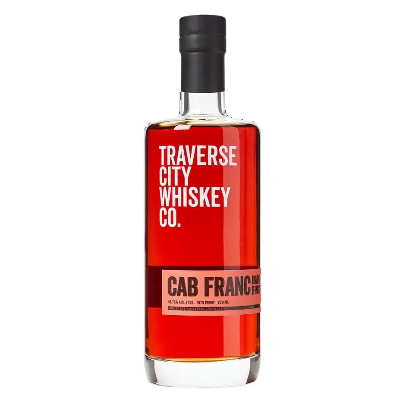 Traverse City Whiskey Co. Cab Franc Barrel Finish Rye 750mL
