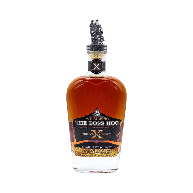WhistlePig The Boss Hog X The 10 Commandments Straight Rye Whiskey 750ml