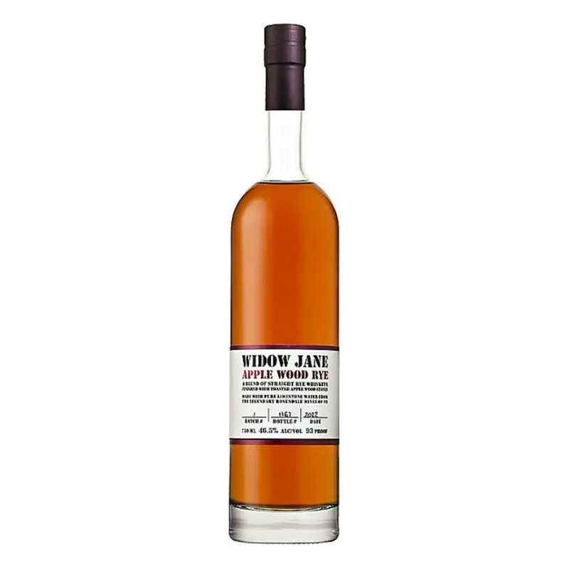 Widow Jane Applewood Rye Whiskey 750mL